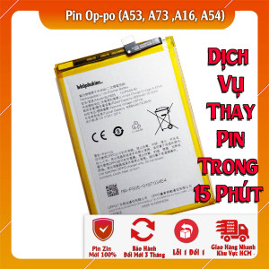 Pin Webphukien cho Oppo A53, A73, A16, A54 Việt Nam - BLP805 5000mAh